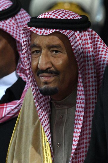 King of Saudi Arabia Salman bin Abdulaziz Al Saud arrives in Moscow
