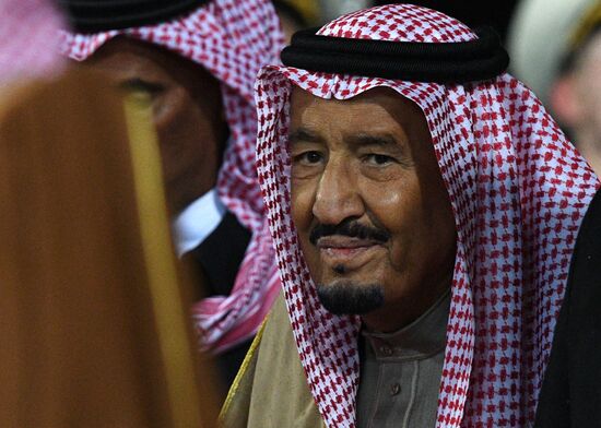 King of Saudi Arabia Salman bin Abdulaziz Al Saud arrives in Moscow
