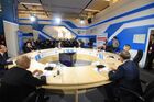 The roundtable, Developing Exchange Trading in Russian Oil, held as part of the Russian Energy Week International Forum in Moscow. Location: Russia, Moscow. Author: Grigory Sysoev/Sputnik. Russian Energy Week International Forum