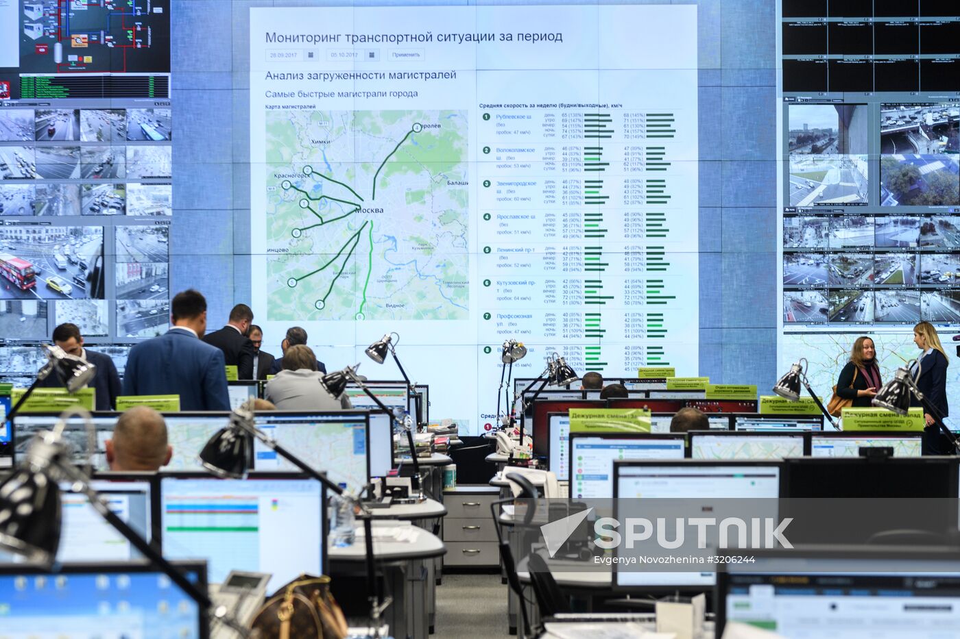 Traffic Management Center's Situations Center