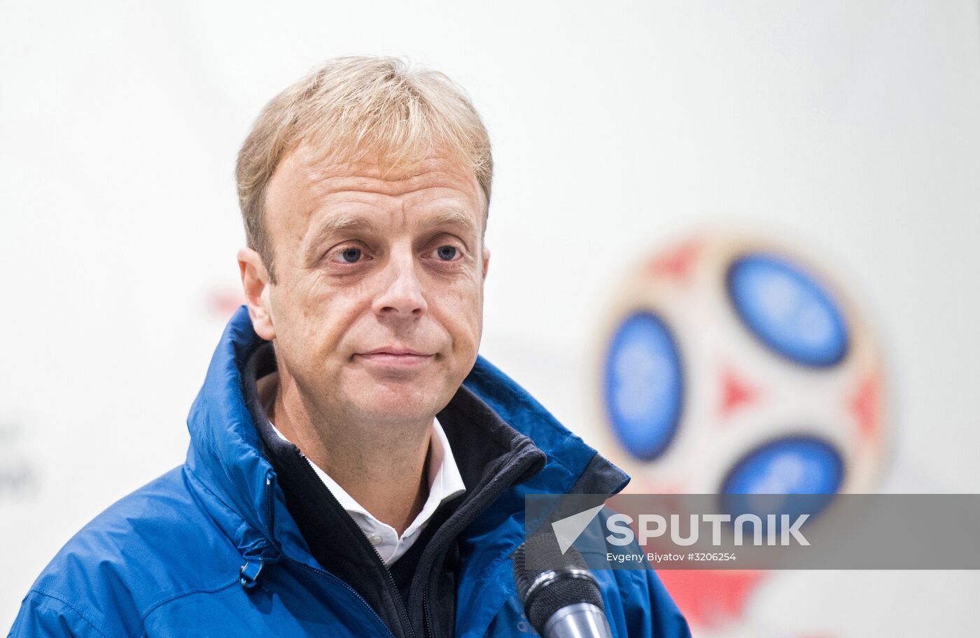 FIFA delegation and Rossiya 2018 Organizing Committee inspect Luzhniki Stadium