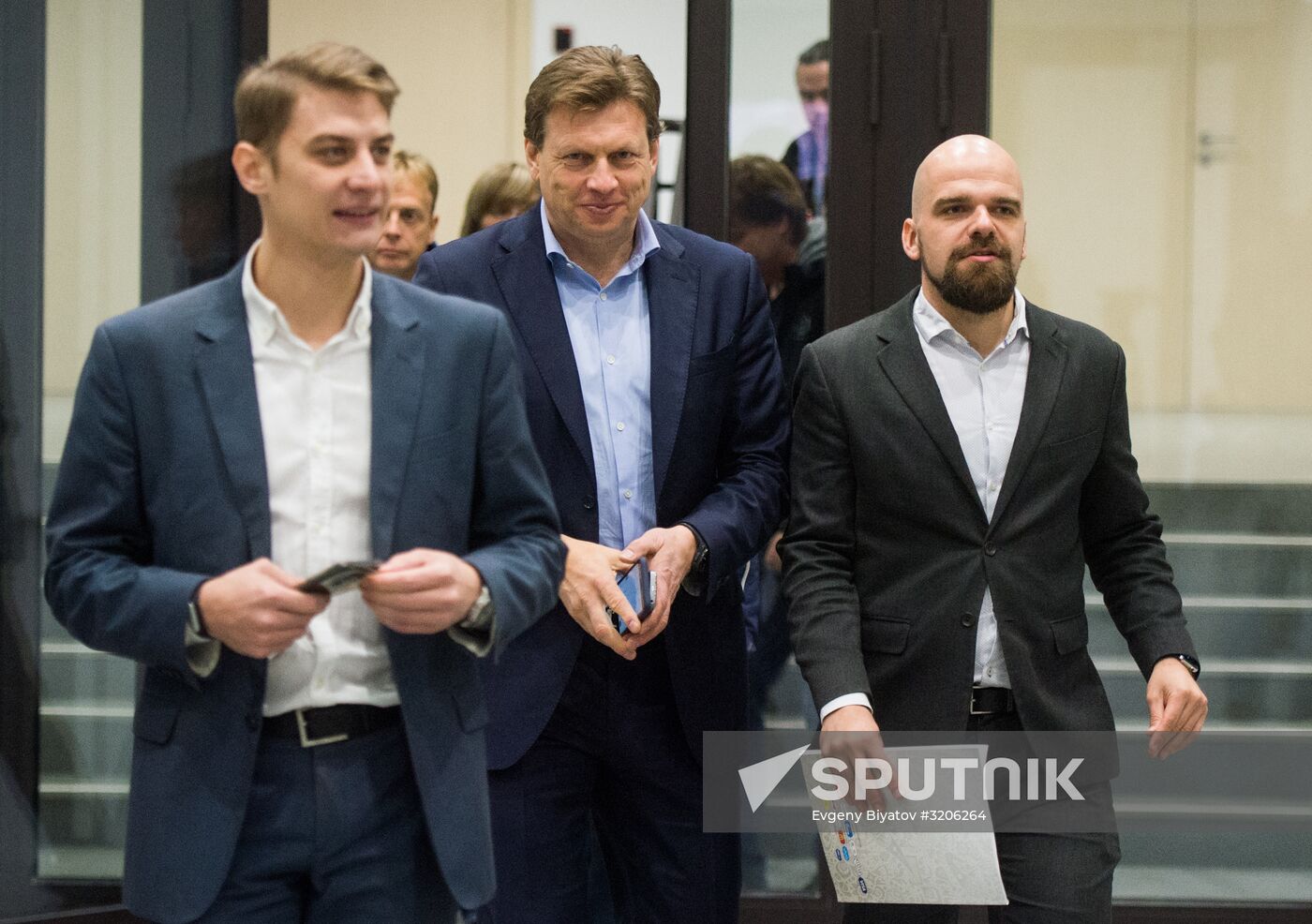 FIFA delegation and Rossiya 2018 Organizing Committee inspect Luzhniki Stadium