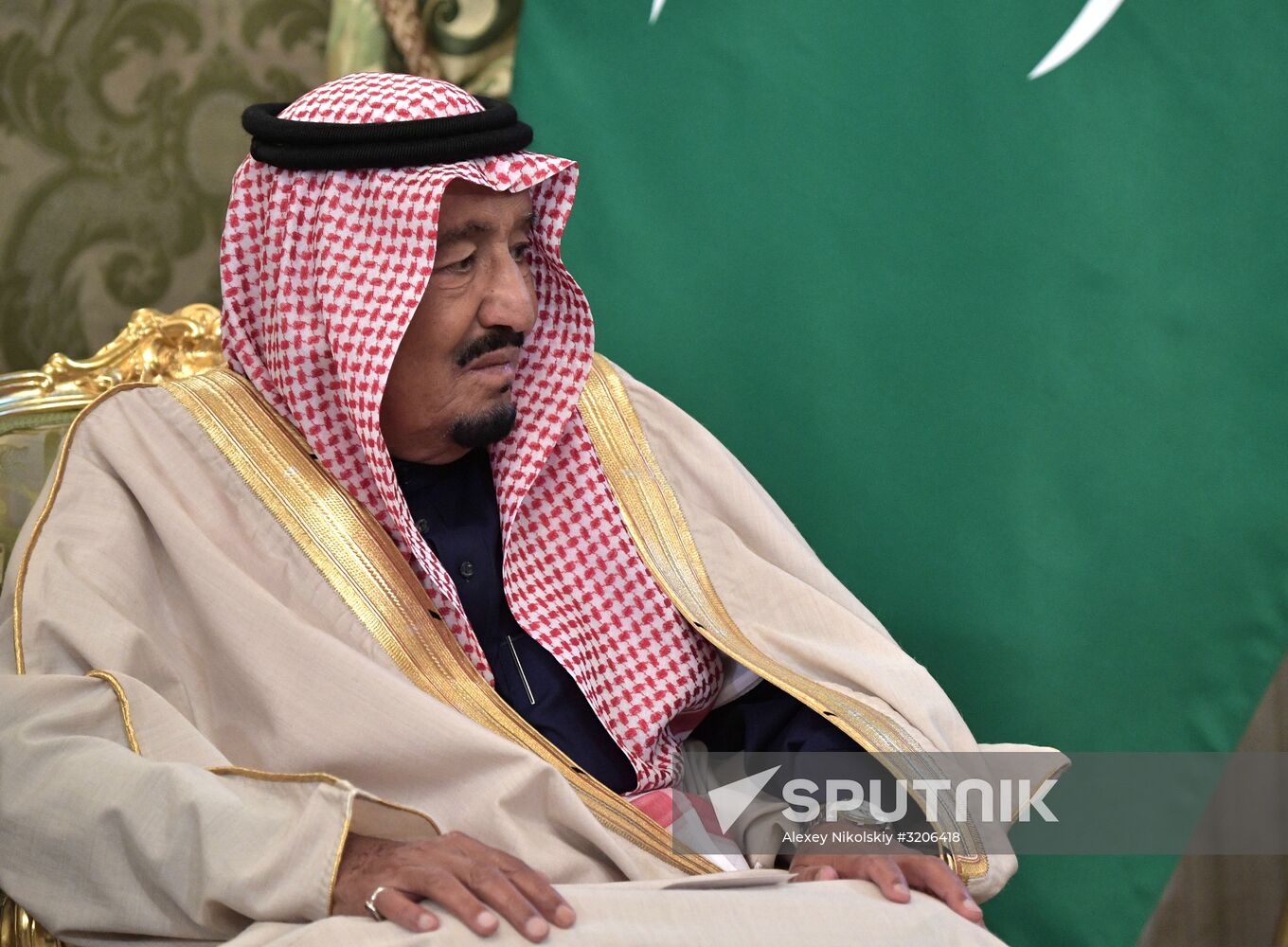 Russian President Vladimir Putin's talks with King Salman bin Abdulaziz Al Saud of Saudi Arabia