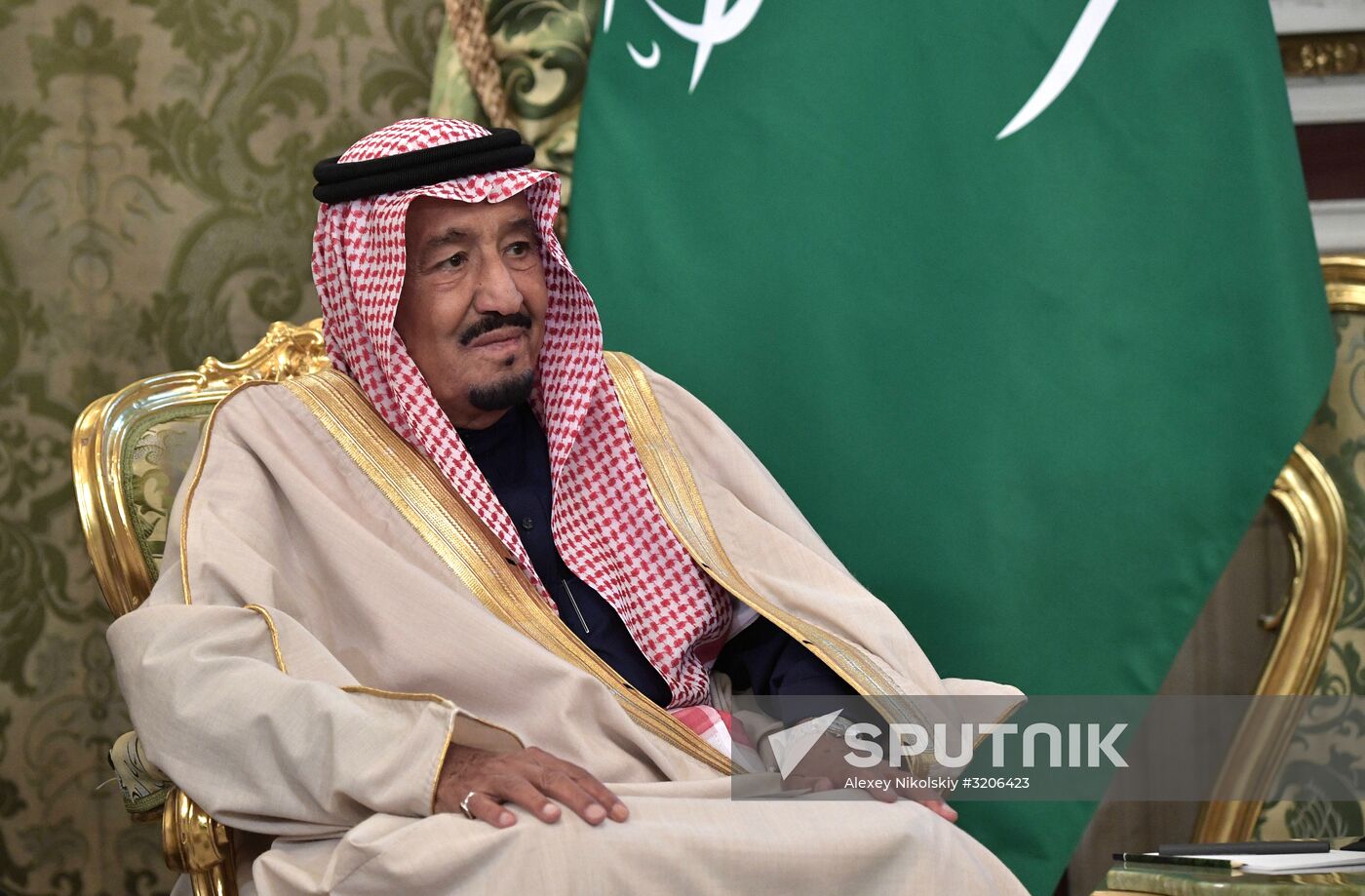 Russian President Vladimir Putin's talks with King Salman bin Abdulaziz Al Saud of Saudi Arabia