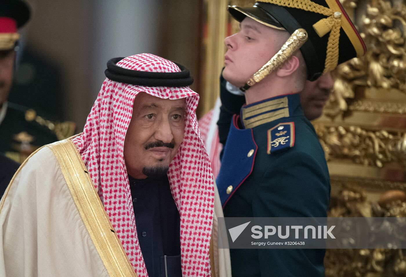 Russian President Vladimir Putin's talks with King Salman bin Abdulaziz Al Saud of Saudi Arabia