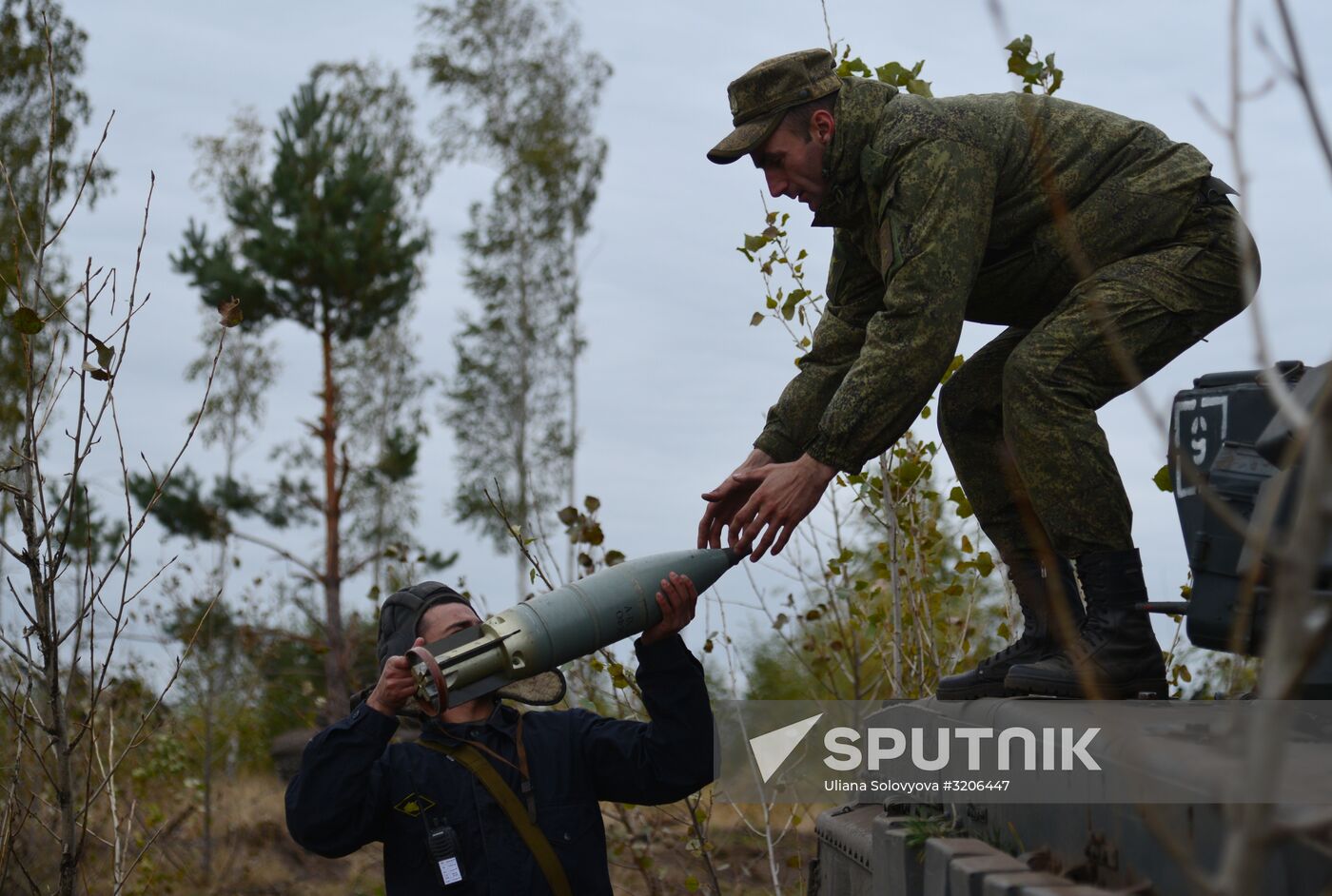 Tank exercise in Voronezh Region