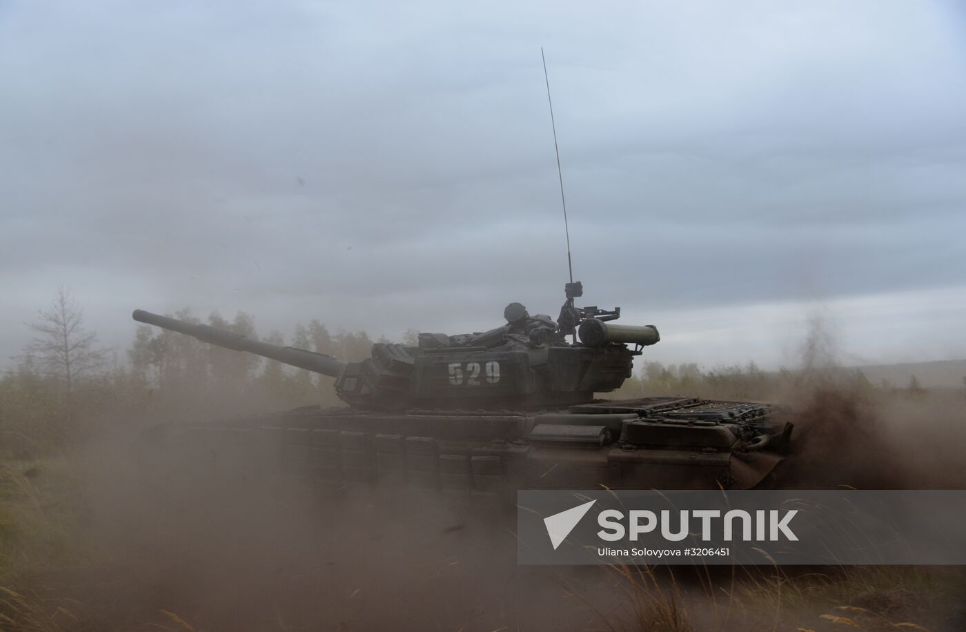 Tank exercise in Voronezh Region