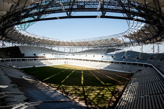 Volgograd Arena under construction
