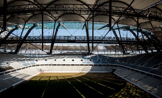 Volgograd Arena under construction
