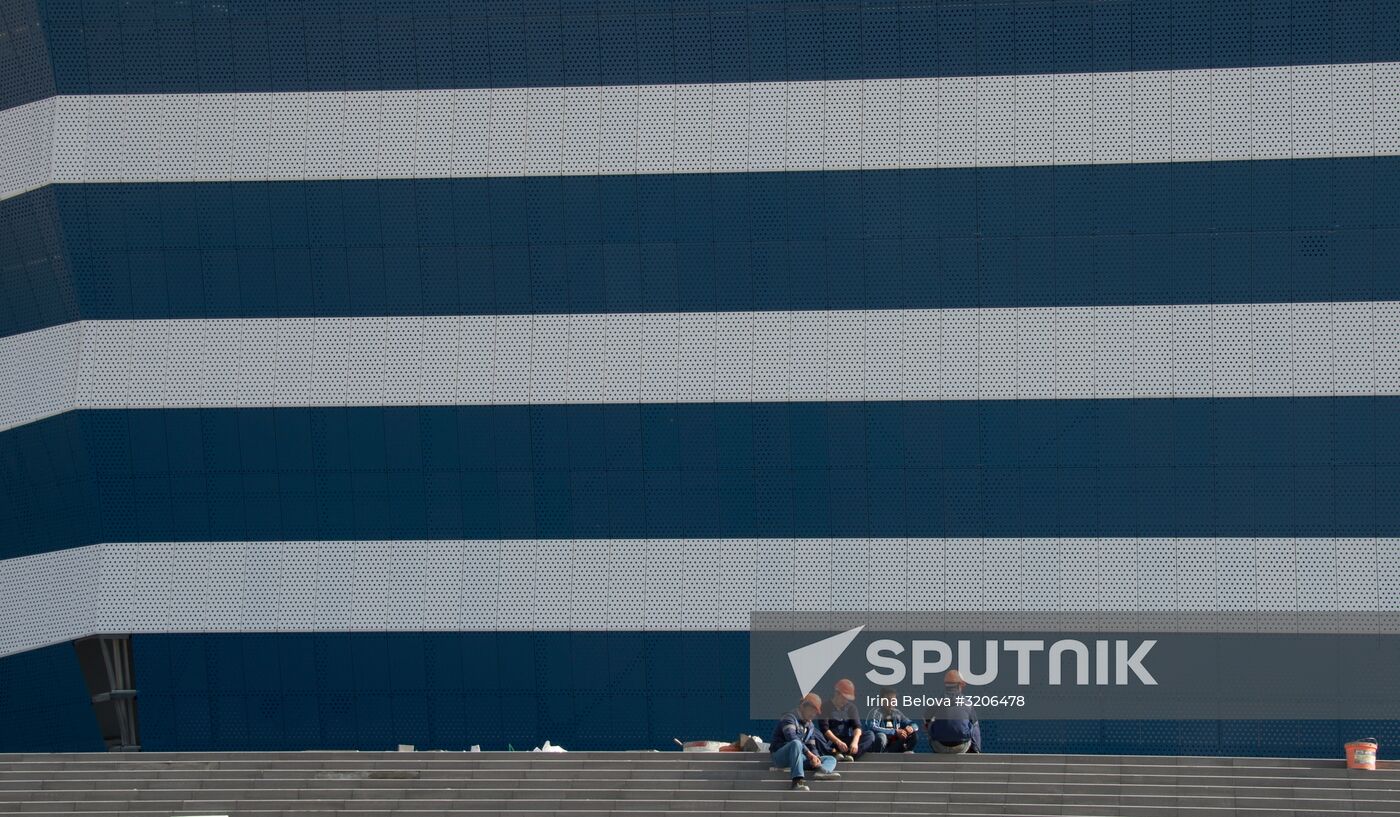 Preparations for 2018 FIFA World Cup in Kaliningrad