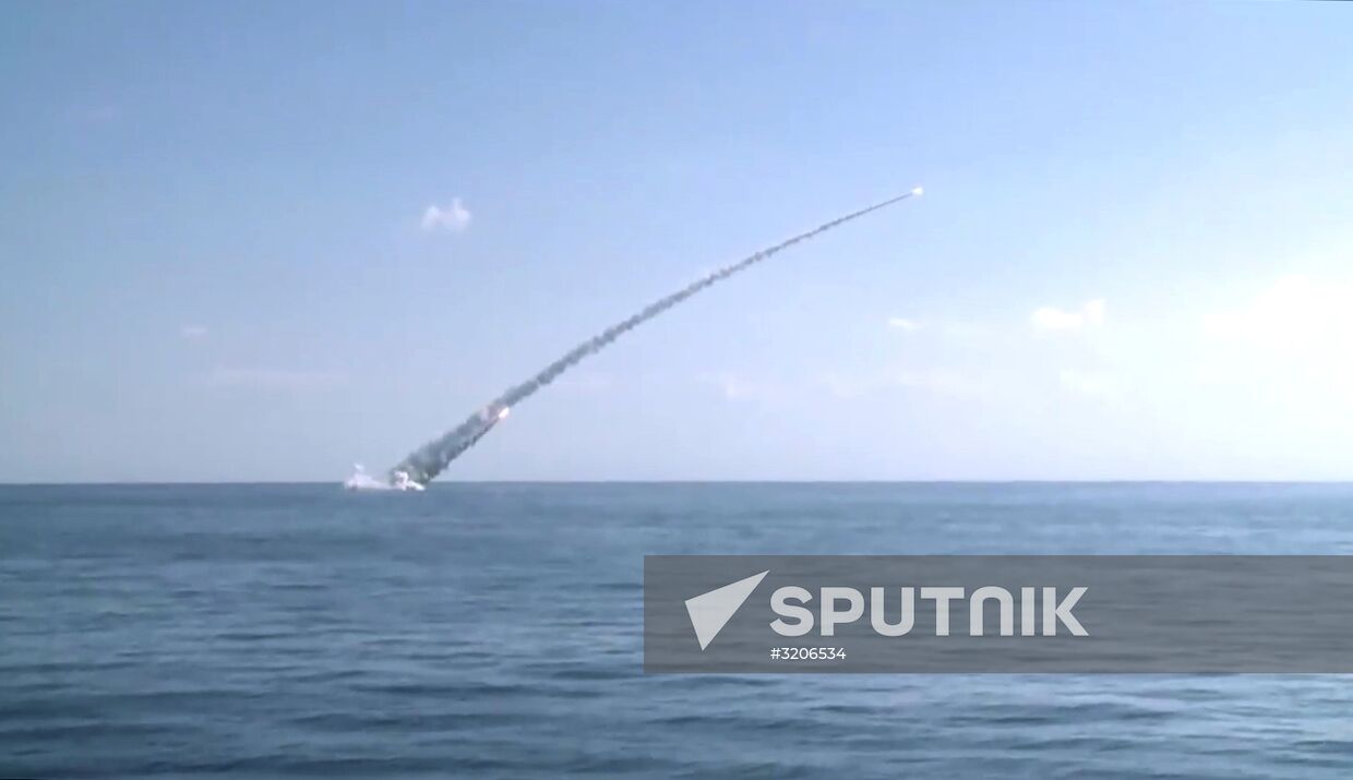 Black Sea submarines strike terrorists in Syria from Mediterranean
