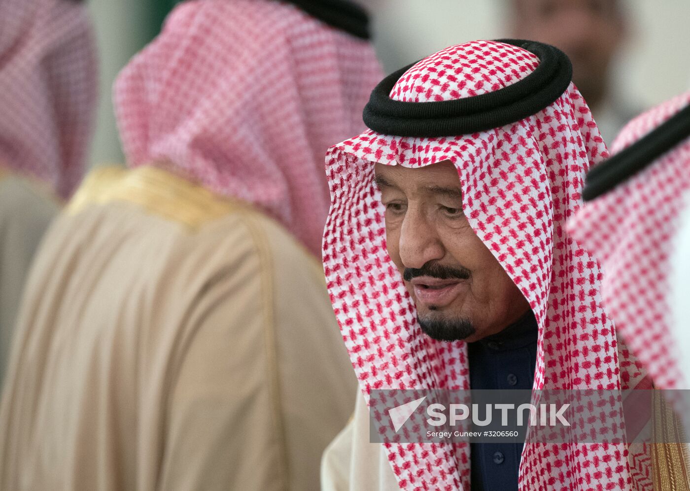 Russian President Vladimir Putin's talks with King Salman bin Abdulaziz Al Saud of Saudi Arabia