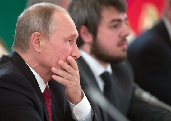 Russian President Vladimir Putin's talks with King Salman bin Abdulaziz Al Saud of Saudi Arabia