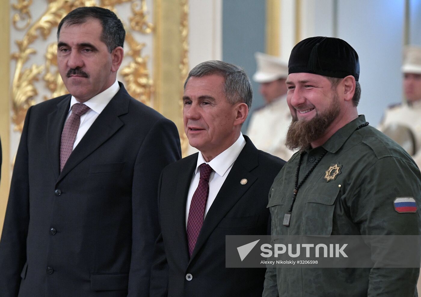 Russian President Vladimir Putin holds talks with King of Saudi Arabia Salman bin Abdulaziz Al Saud