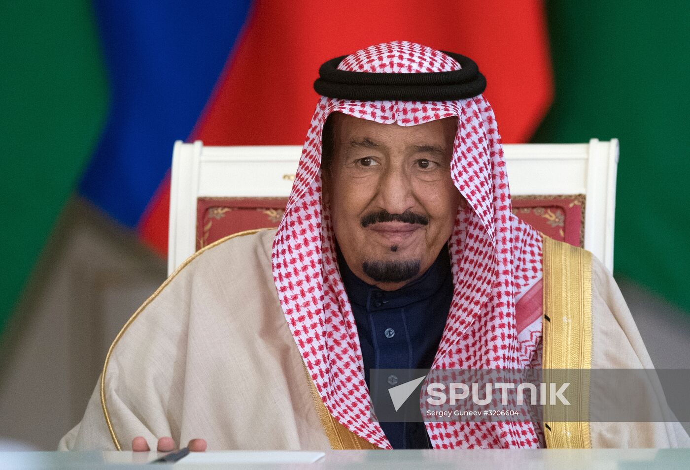 Russian President Vladimir Putin's talks with King Salman bin Abdulaziz Al Saud of Saudi Arabia
