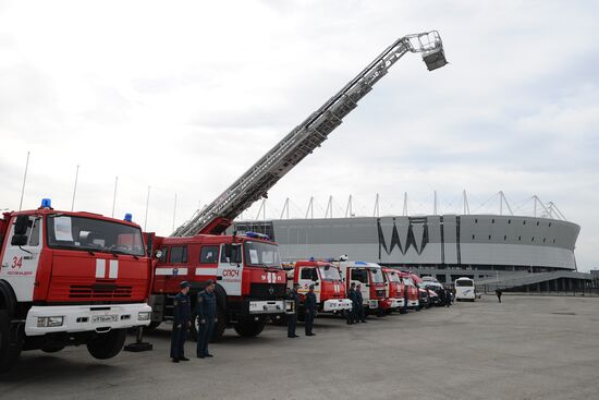 EMERCOM holds drill in Rostov-on-Don