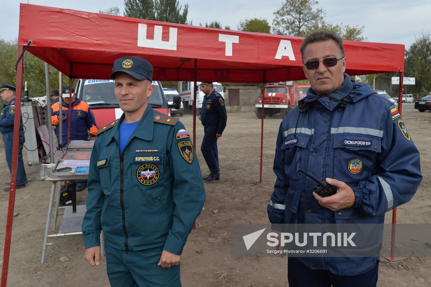 EMERCOM holds drill in Rostov-on-Don