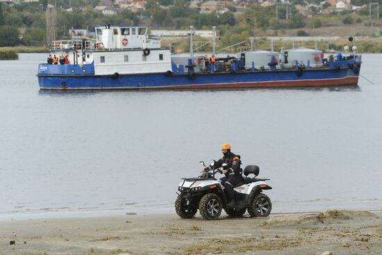 EMERCOM holds drill in Rostov-on-Don