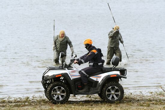 EMERCOM holds drill in Rostov-on-Don