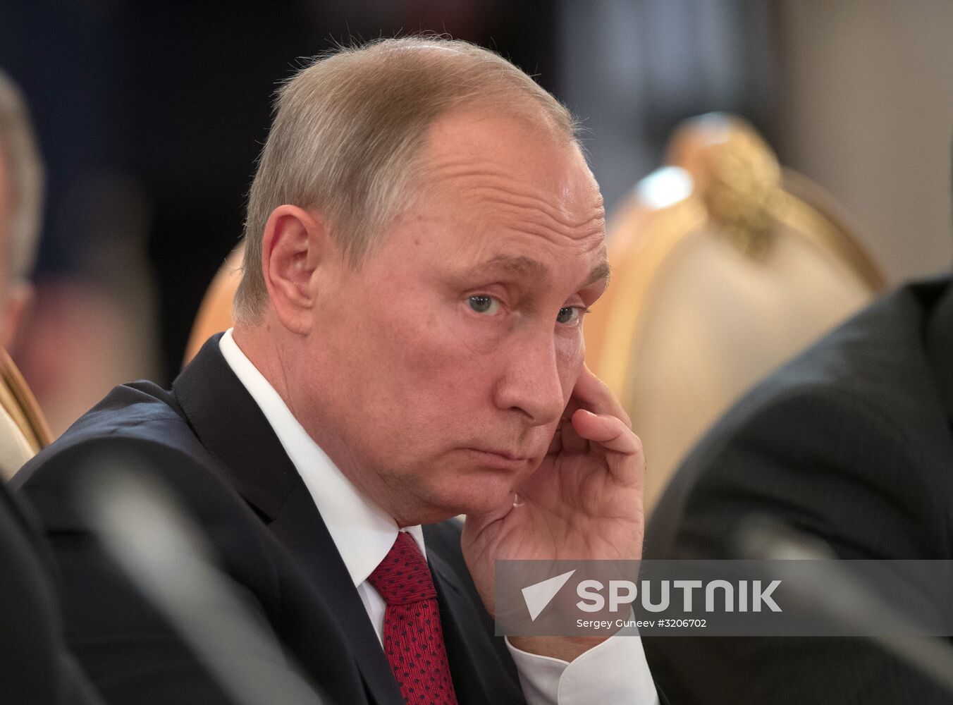 Russian President Vladimir Putin's talks with King Salman bin Abdulaziz Al Saud of Saudi Arabia