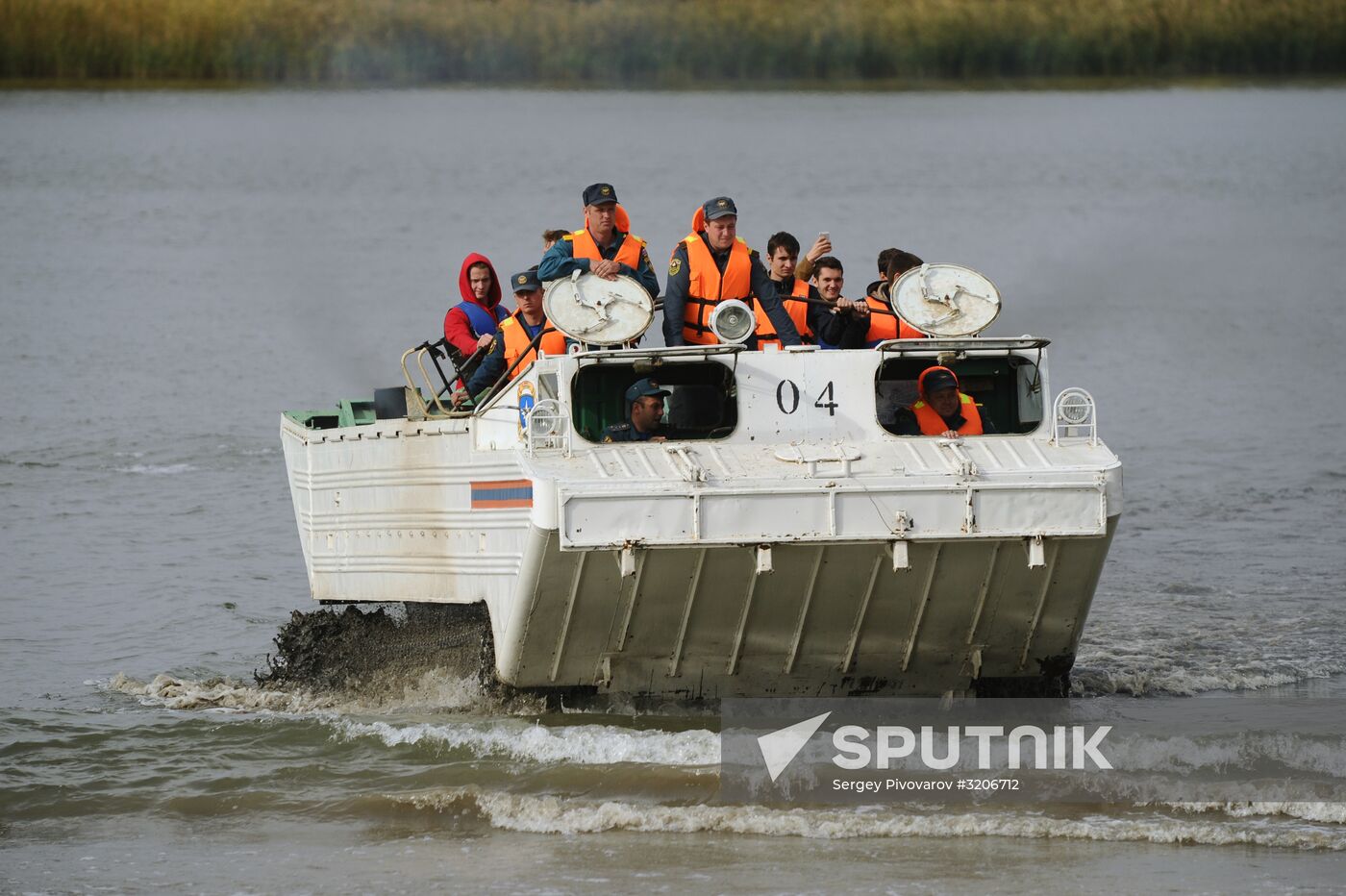 EMERCOM holds drill in Rostov-on-Don