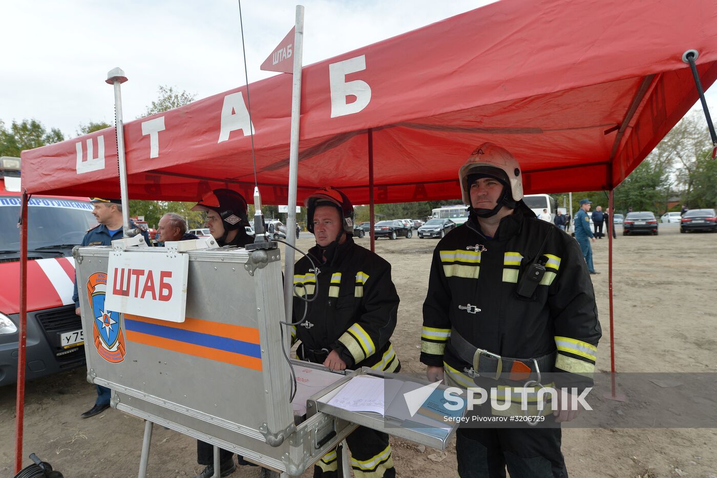 EMERCOM holds drill in Rostov-on-Don