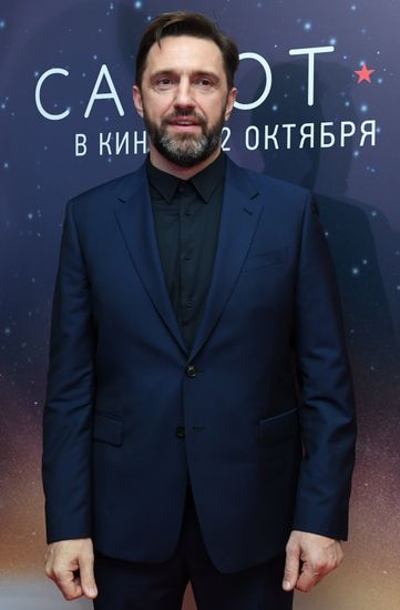 First run of movie "Salyut-7"