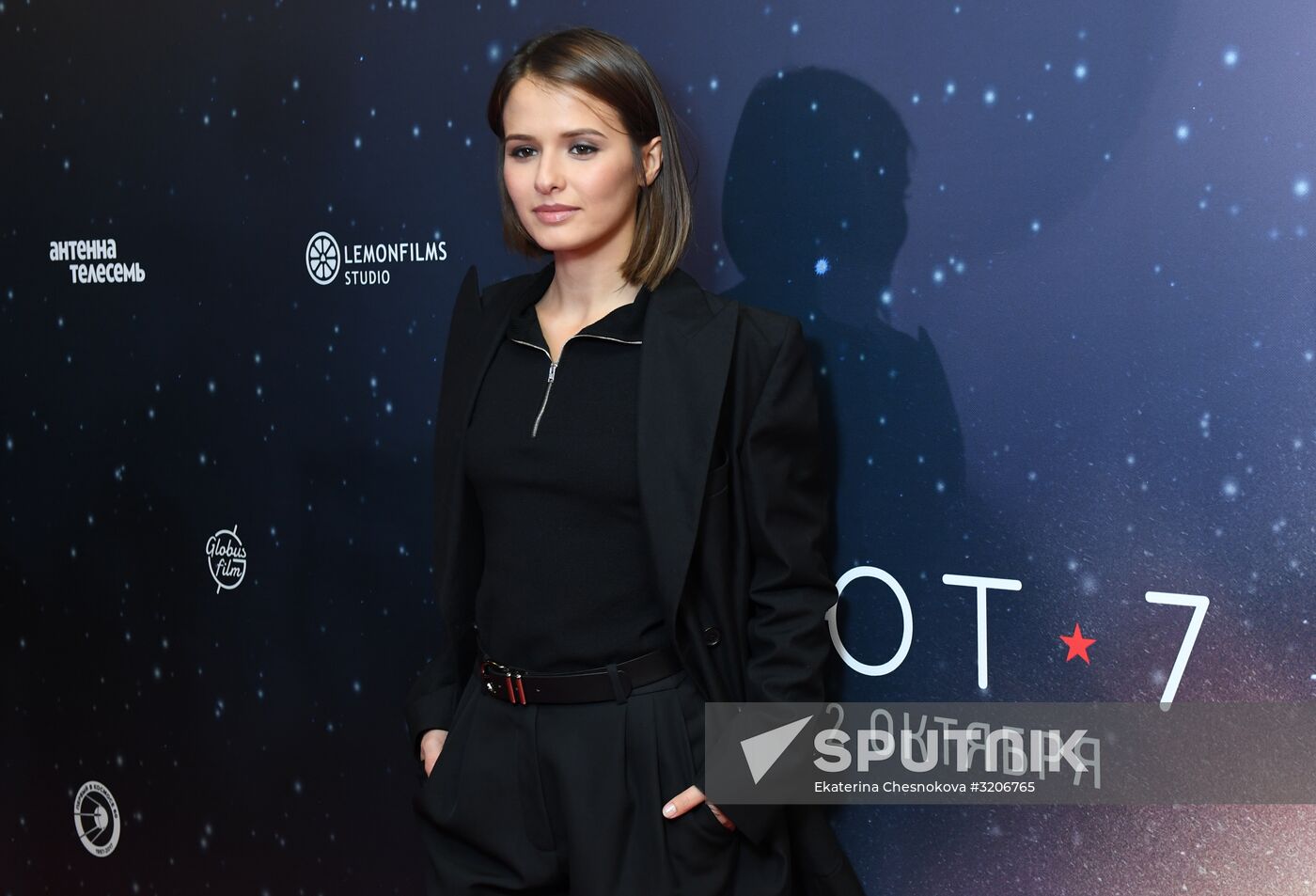 First run of movie "Salyut-7"