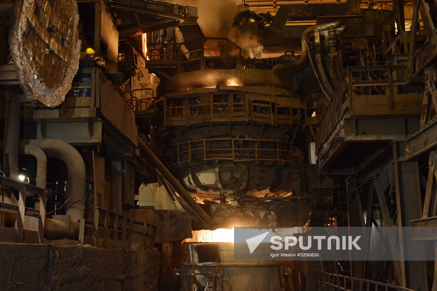 Launching Yuzovsky Metallurgical Plant in DPR