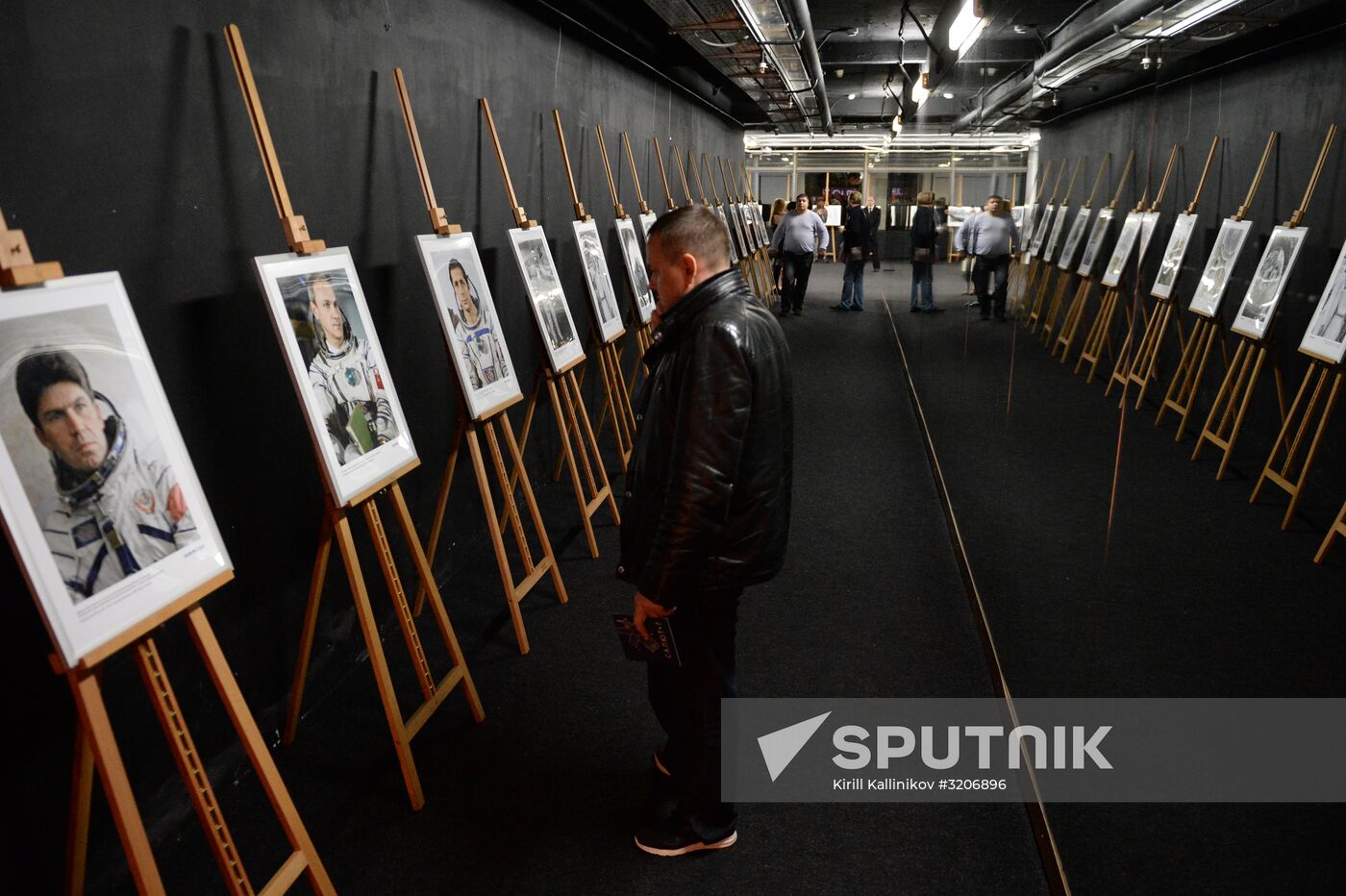 First run of movie "Salyut-7"