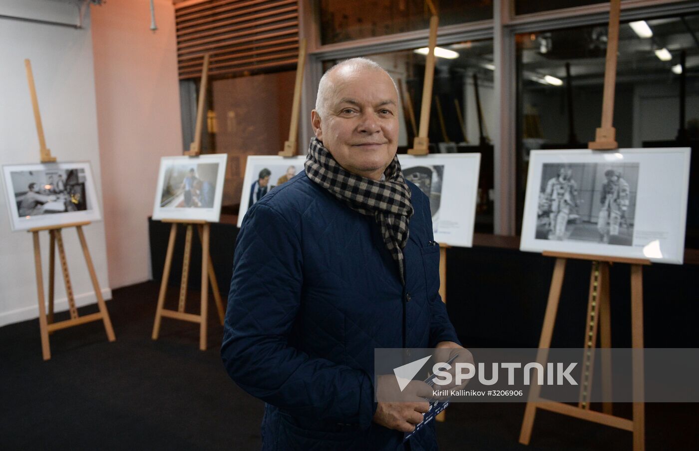 First run of movie "Salyut-7"