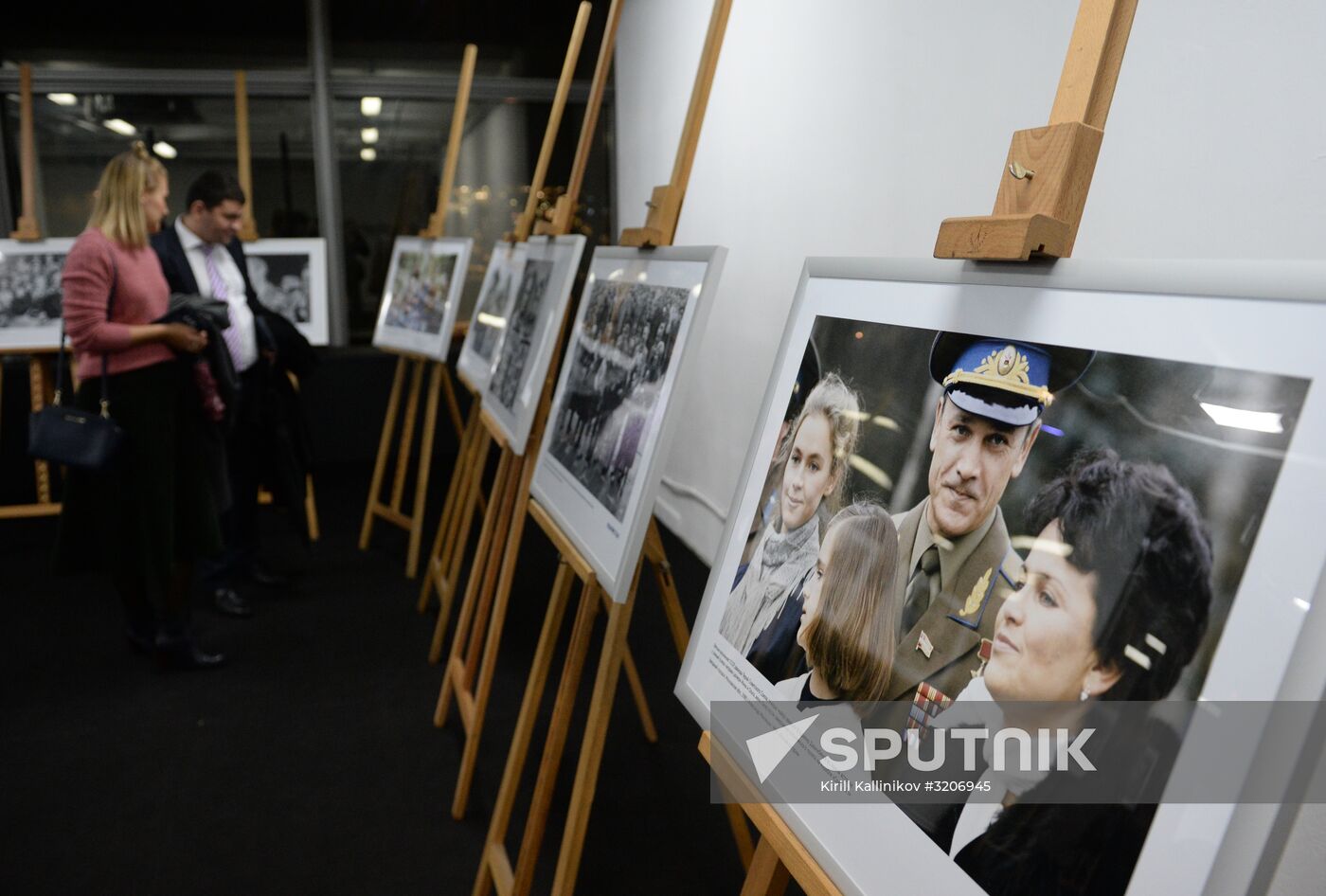 First run of movie "Salyut-7"