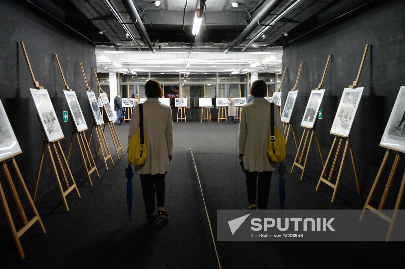 First run of movie "Salyut-7"