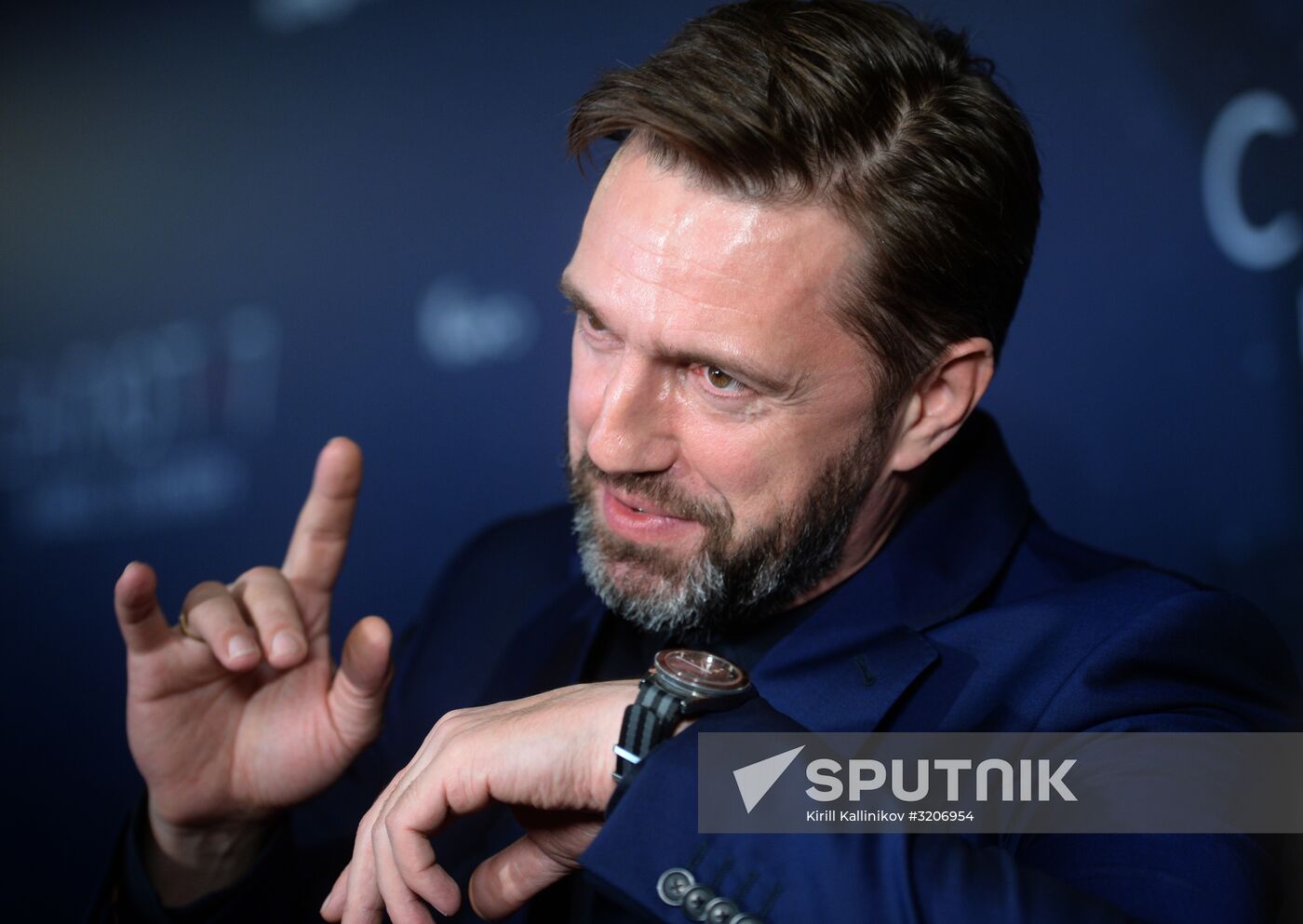 First run of movie "Salyut-7"