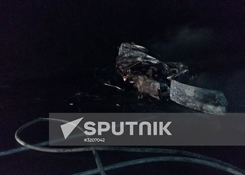 Train collides with bus at railway crossing in Vladimir Region