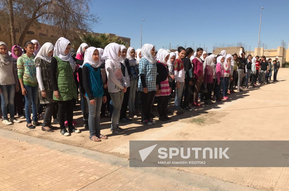 School for girls in Deir ez-Zor