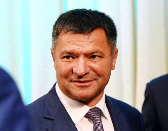Formal presentation of Acting Governor of Primorye Andrei Tarasenko