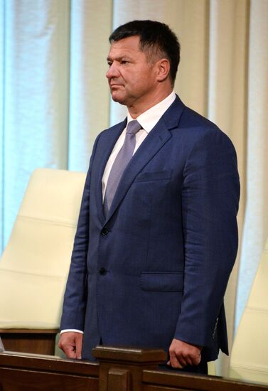 Formal presentation of Acting Governor of Primorye Andrei Tarasenko