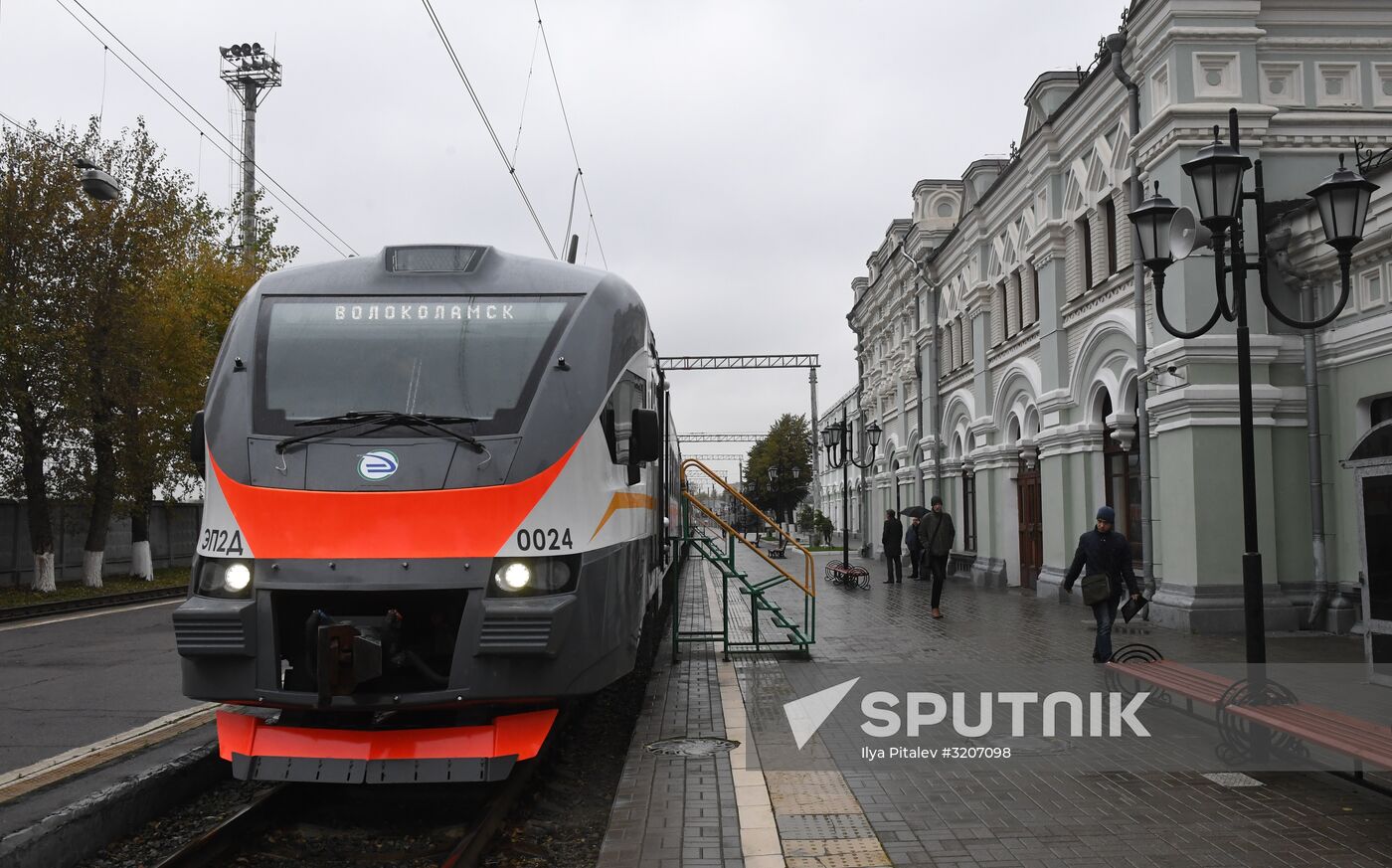Russina Railways presents Kremlin Cadets branded train