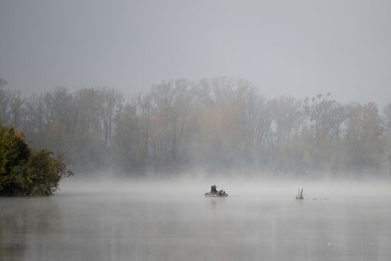 Fogs in Novosibirsk
