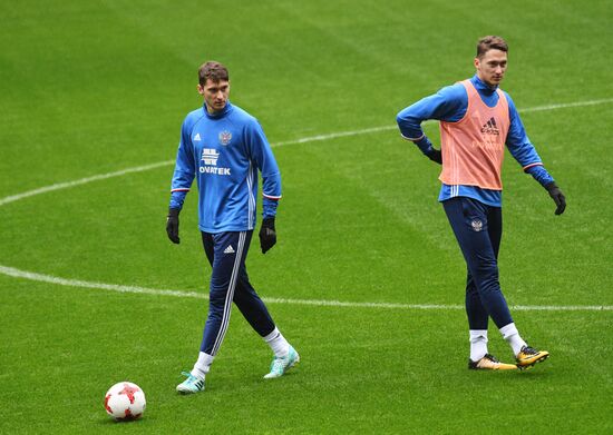 Football. Training of Russia's national team