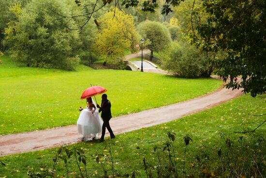 Autumn in Tsaritsyno Park