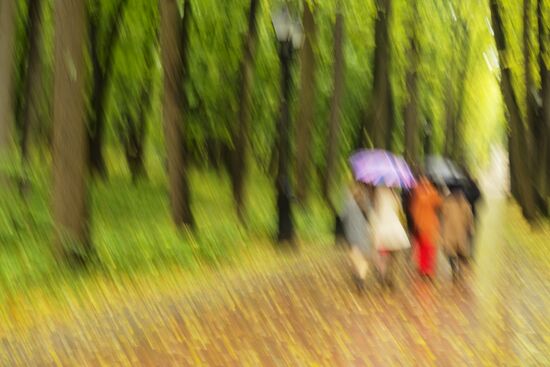 Autumn in Tsaritsyno Park