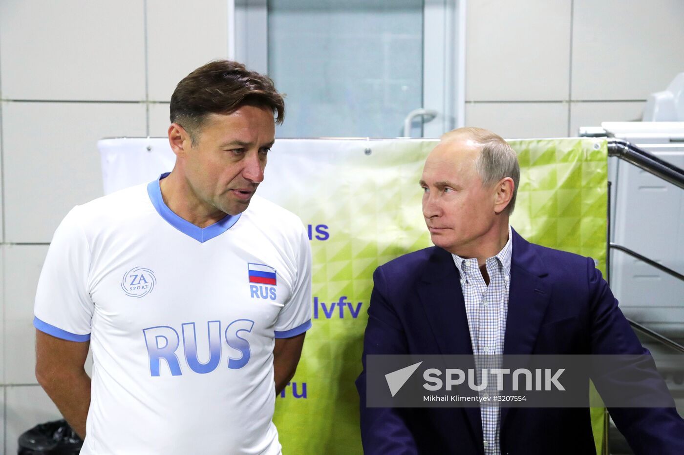 Russian President Vladimir Putin visits Sport Inn complex in Sochi