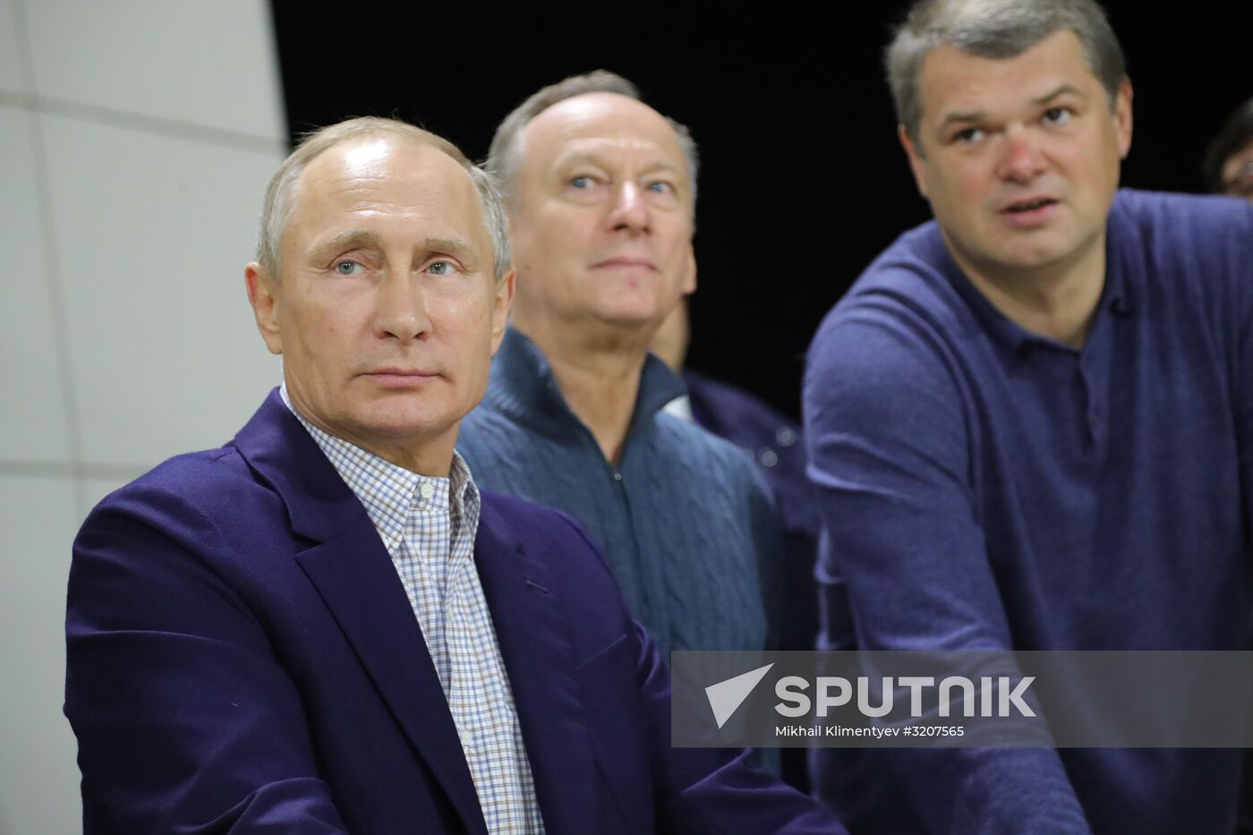 Russian President Vladimir Putin visits Sport Inn complex in Sochi
