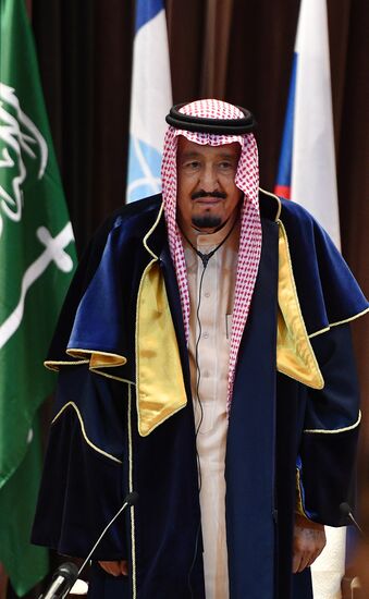 MGIMO confers honorary doctorate degree on Saudi King