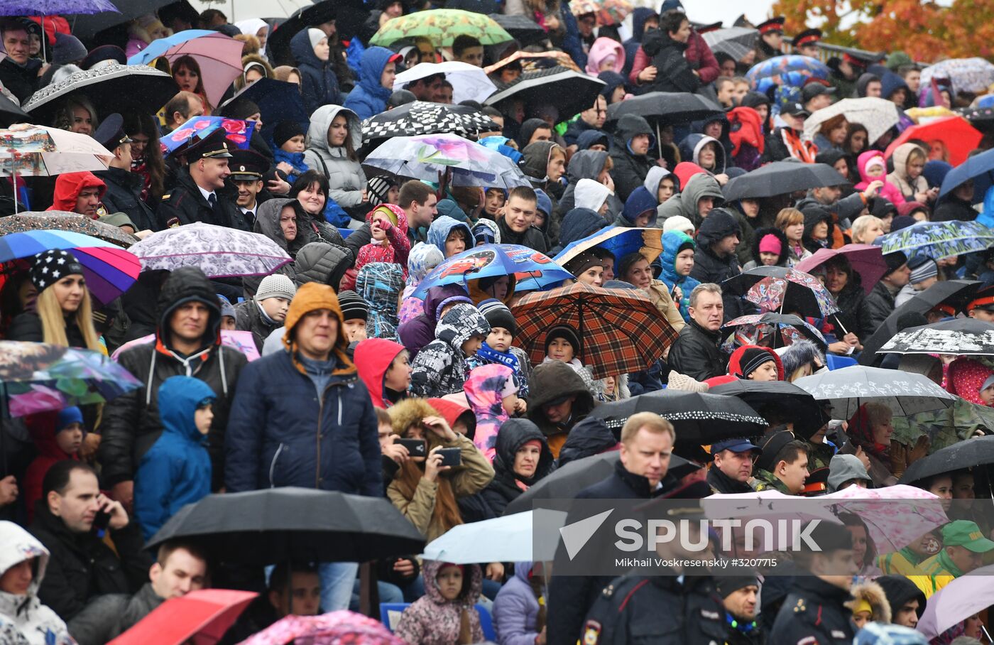 Russian capital's police holds athletic festival