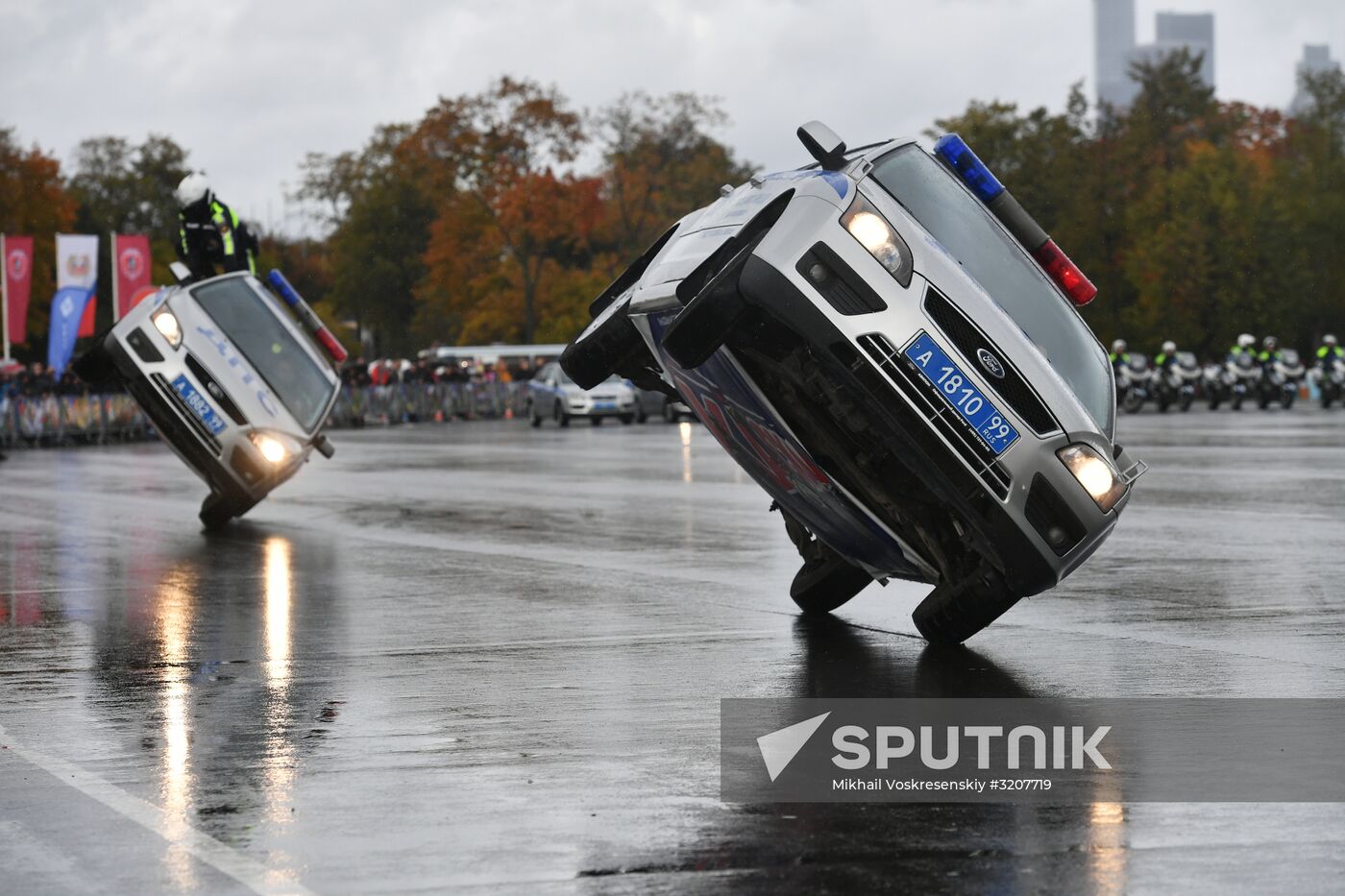Russian capital's police holds athletic festival