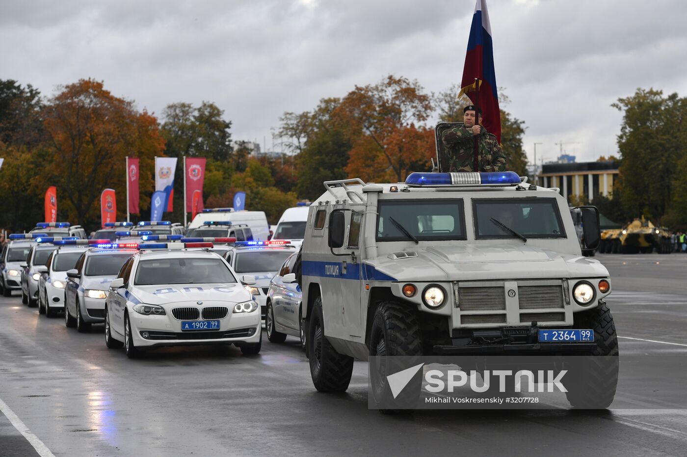 Russian capital's police holds athletic festival