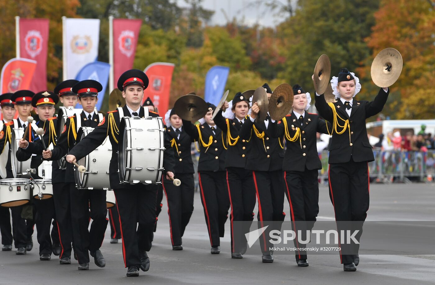 Russian capital's police holds athletic festival